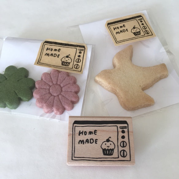 Hankodori Rubber Stamp - Oven (Homemade)