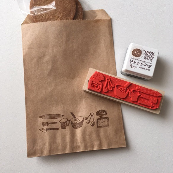 Hankodori Rubber Stamp - Baking Tools