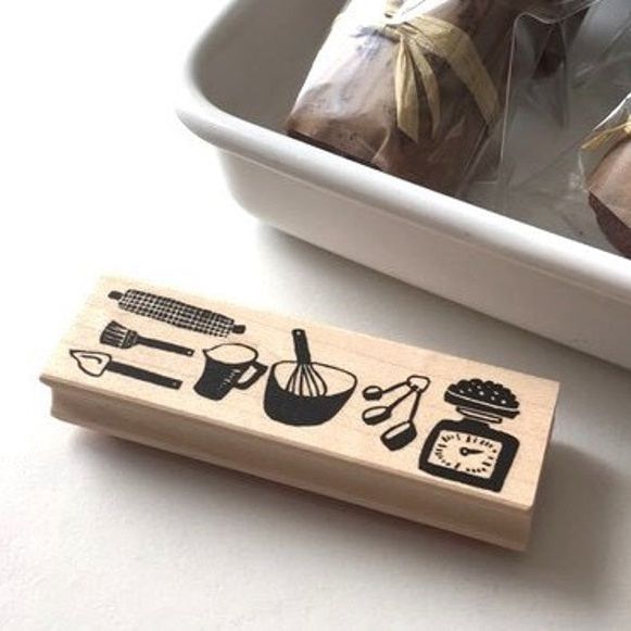 Hankodori Rubber Stamp - Baking Tools