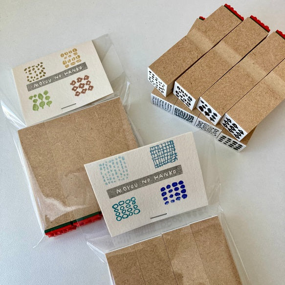 Hankodori Rubber Stamp - Pattern Mini Stamp