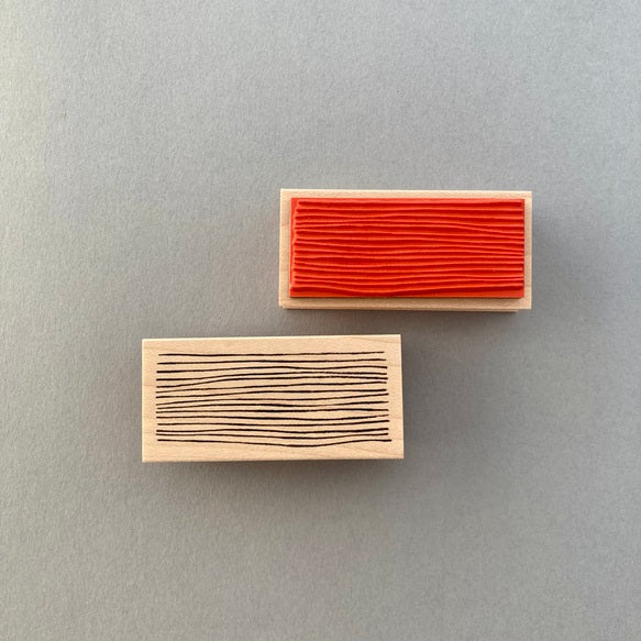 Hankodori Rubber Stamp - Stripe