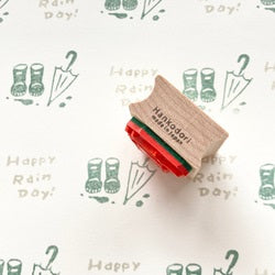 Hankodori Rubber Stamp - After the Rain