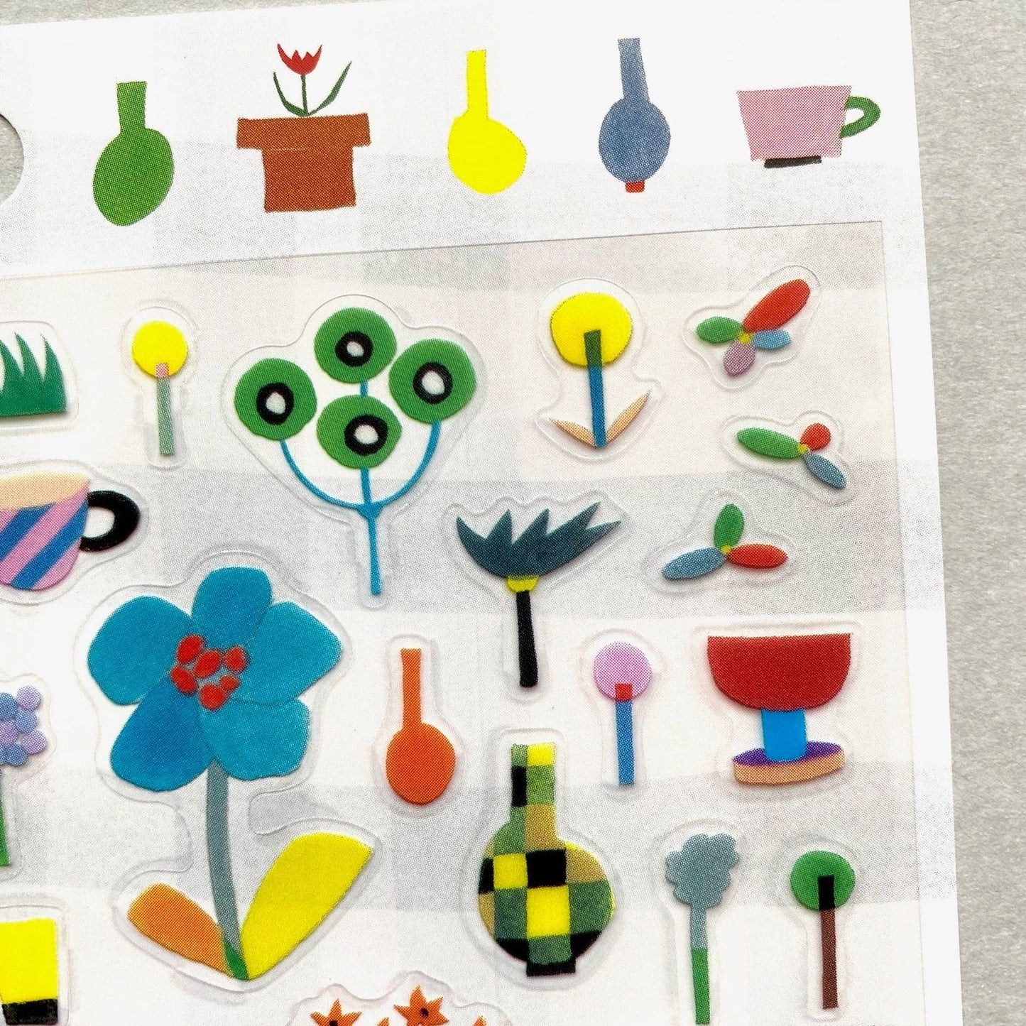 Cozyca Products x Subikiawa Shokkiten Transparent Stickers - Uekae Plant Of The Day