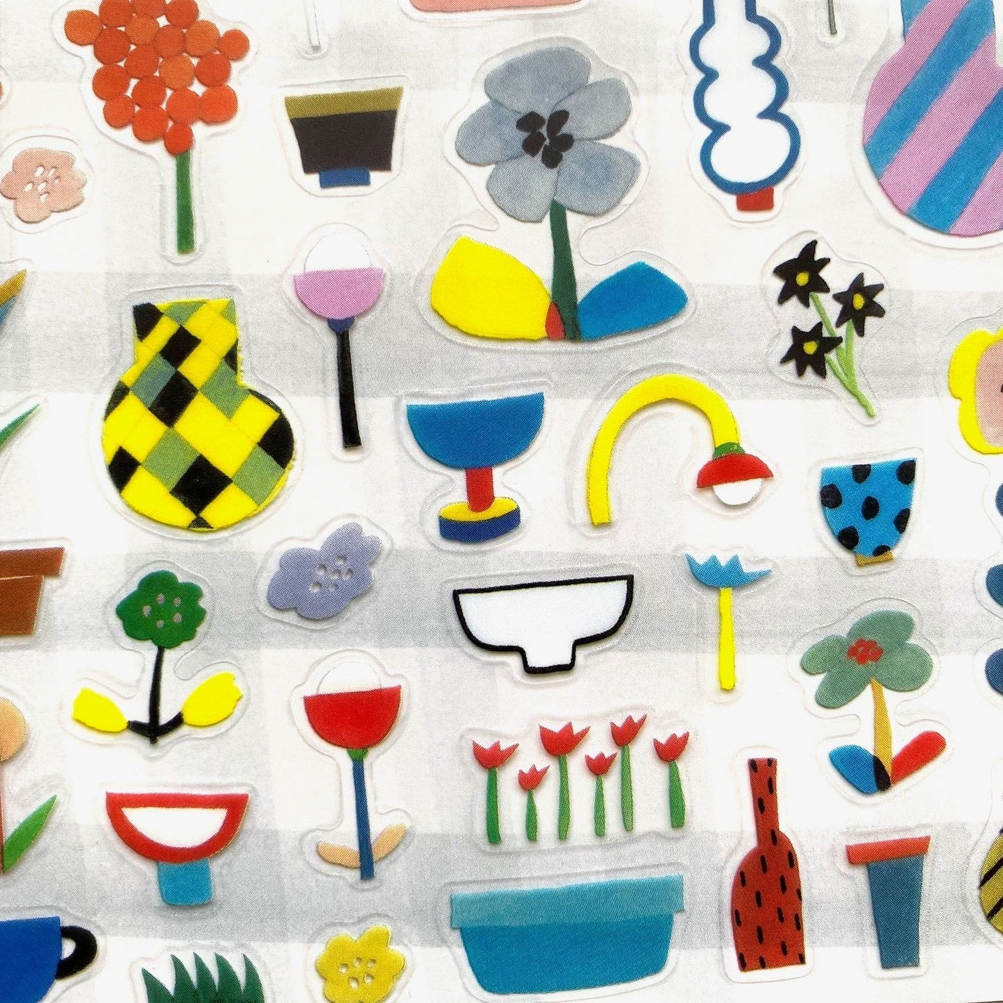 Cozyca Products x Subikiawa Shokkiten Transparent Stickers - Uekae Plant Of The Day
