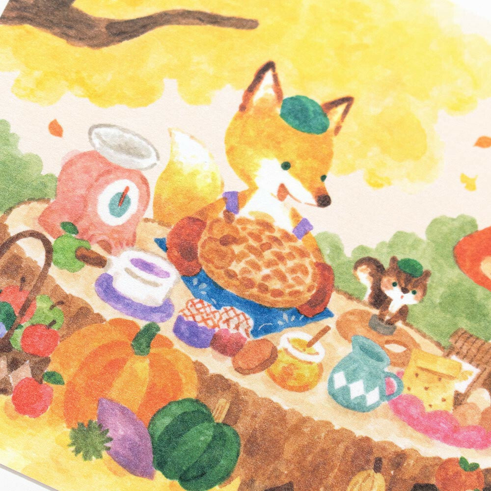 NB Co. x Nakauchi Waka Postcard - Forest Harvest Festival