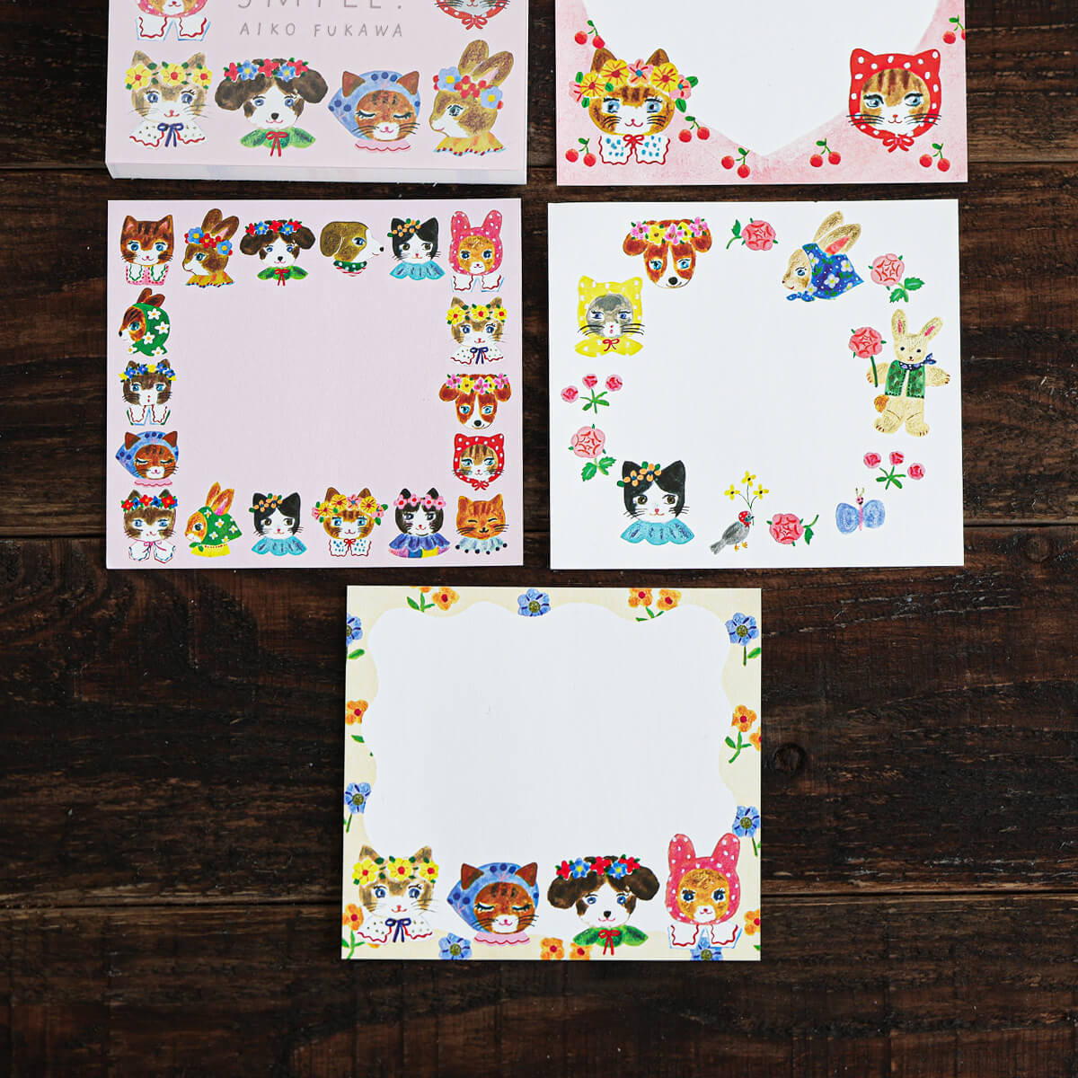 Cozyca Products x Aiko Fukawa Block Memo Pad