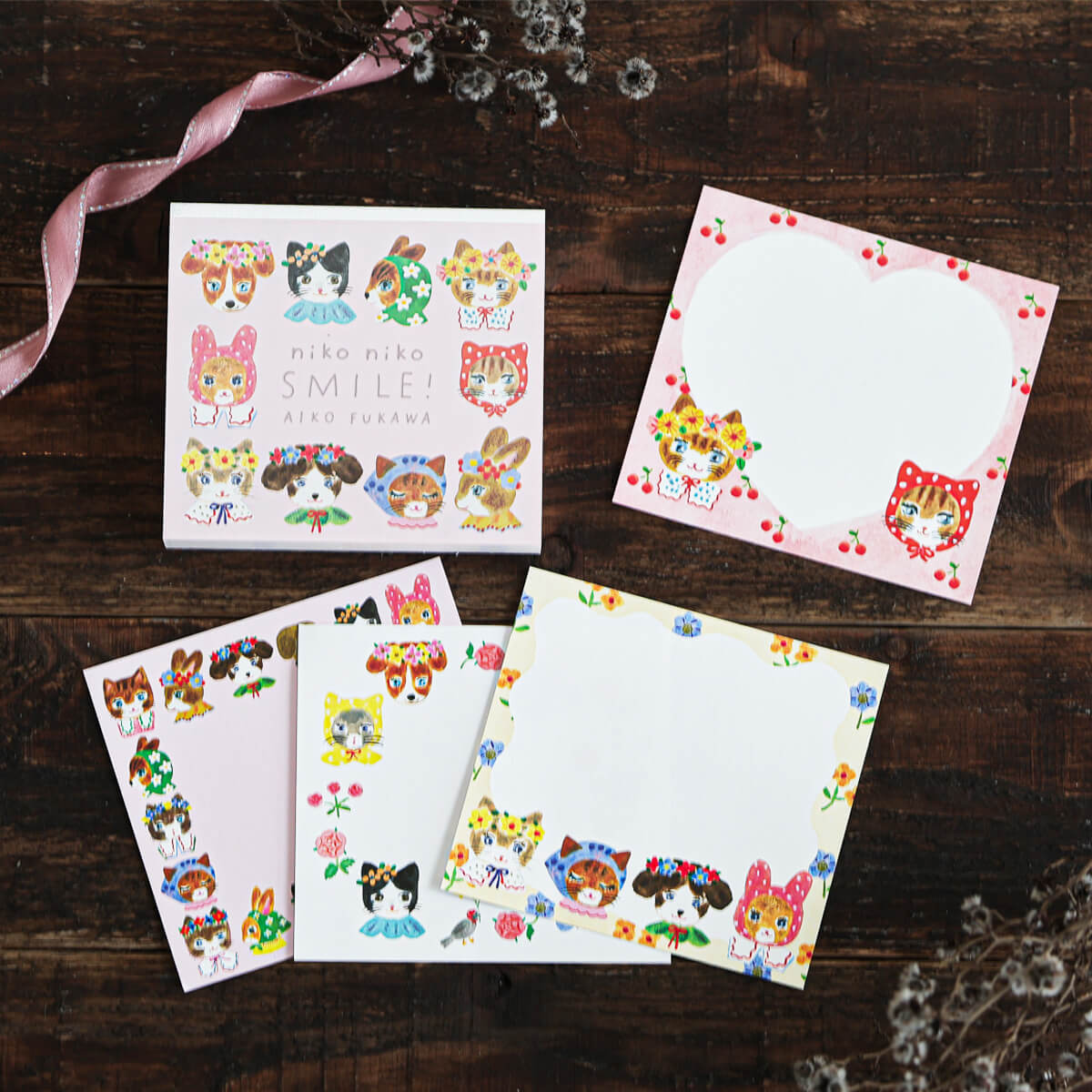 Cozyca Products x Aiko Fukawa Block Memo Pad