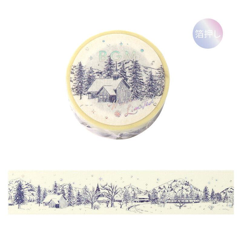 BGM Winter Limited Collection Masking Tape - Sketch