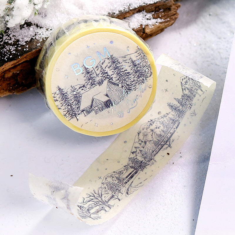 BGM Winter Limited Collection Masking Tape - Sketch