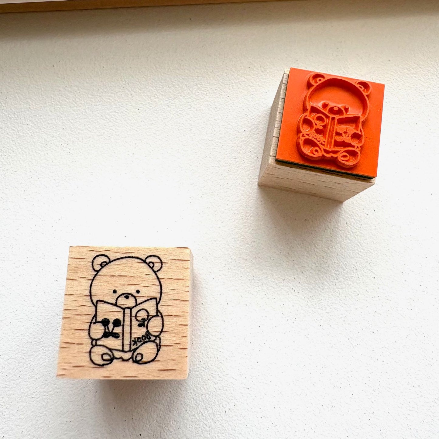 Forme. Rubber Stamp - Baby Kuma Book