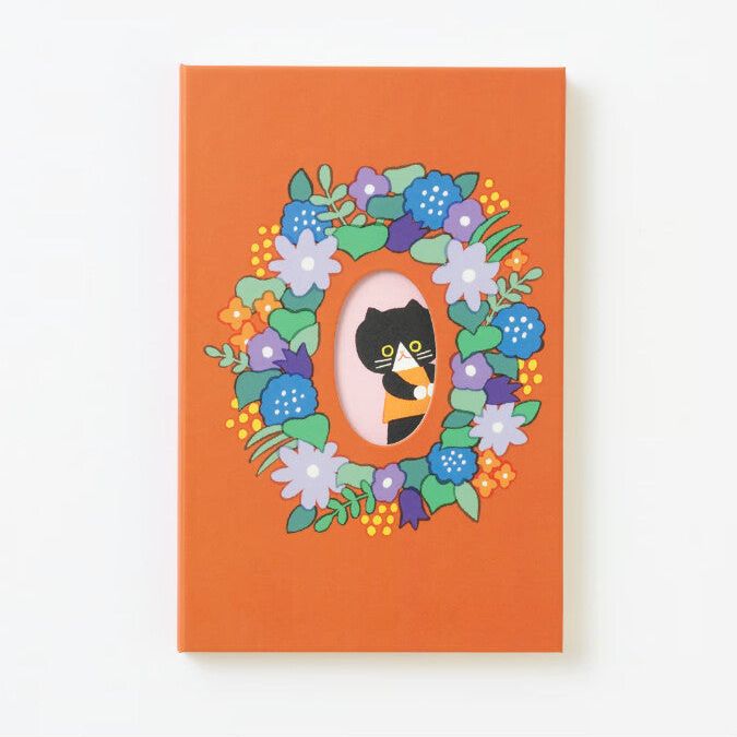Shiho Konno x booco Sumi the Cat Series - Flower Wreath