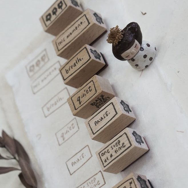 Black Milk Project Rubber Stamp - This Moment Series - Frame
