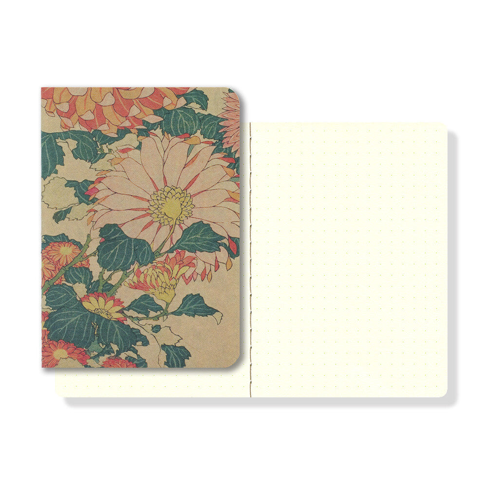 Yamamoto Ro-Biki Notebook - Museum Series - Kiku