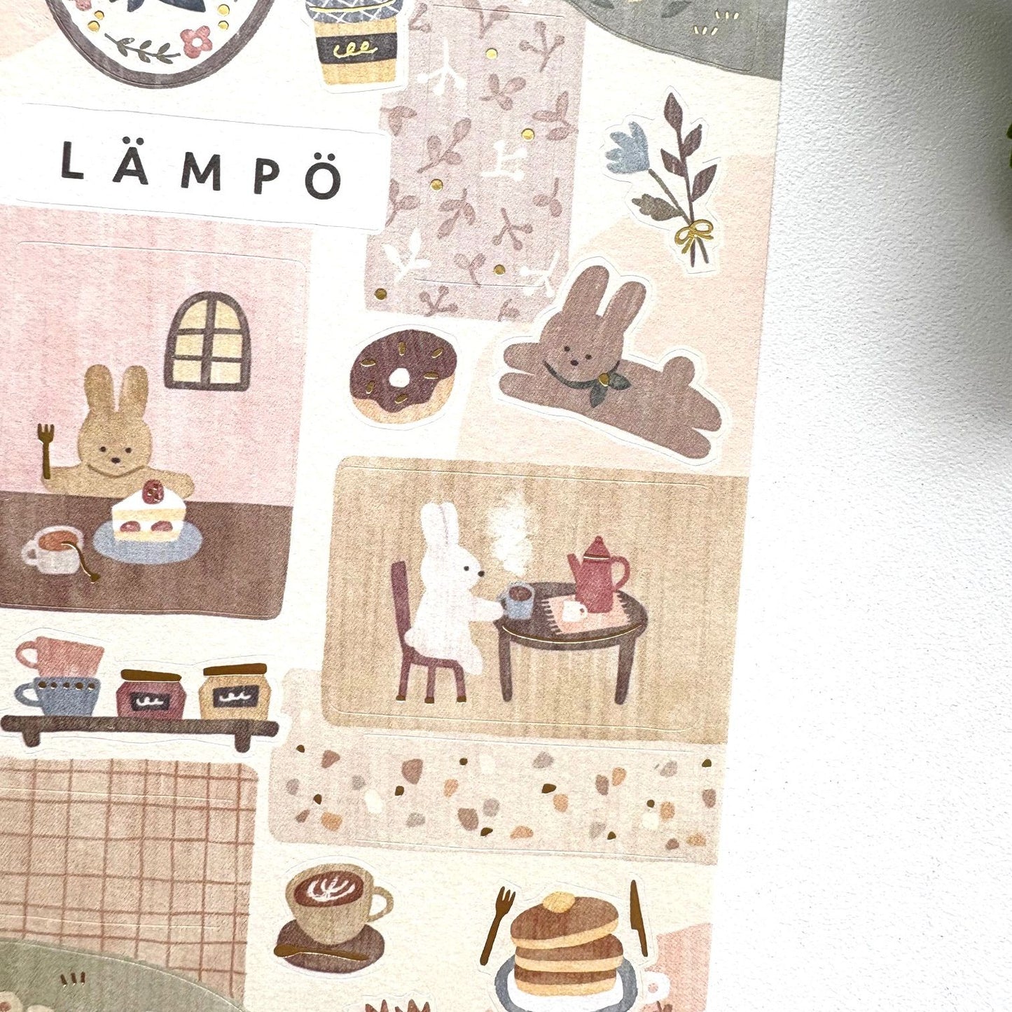 Mind Wave Lampo Sticker - Rabbit and Dusk