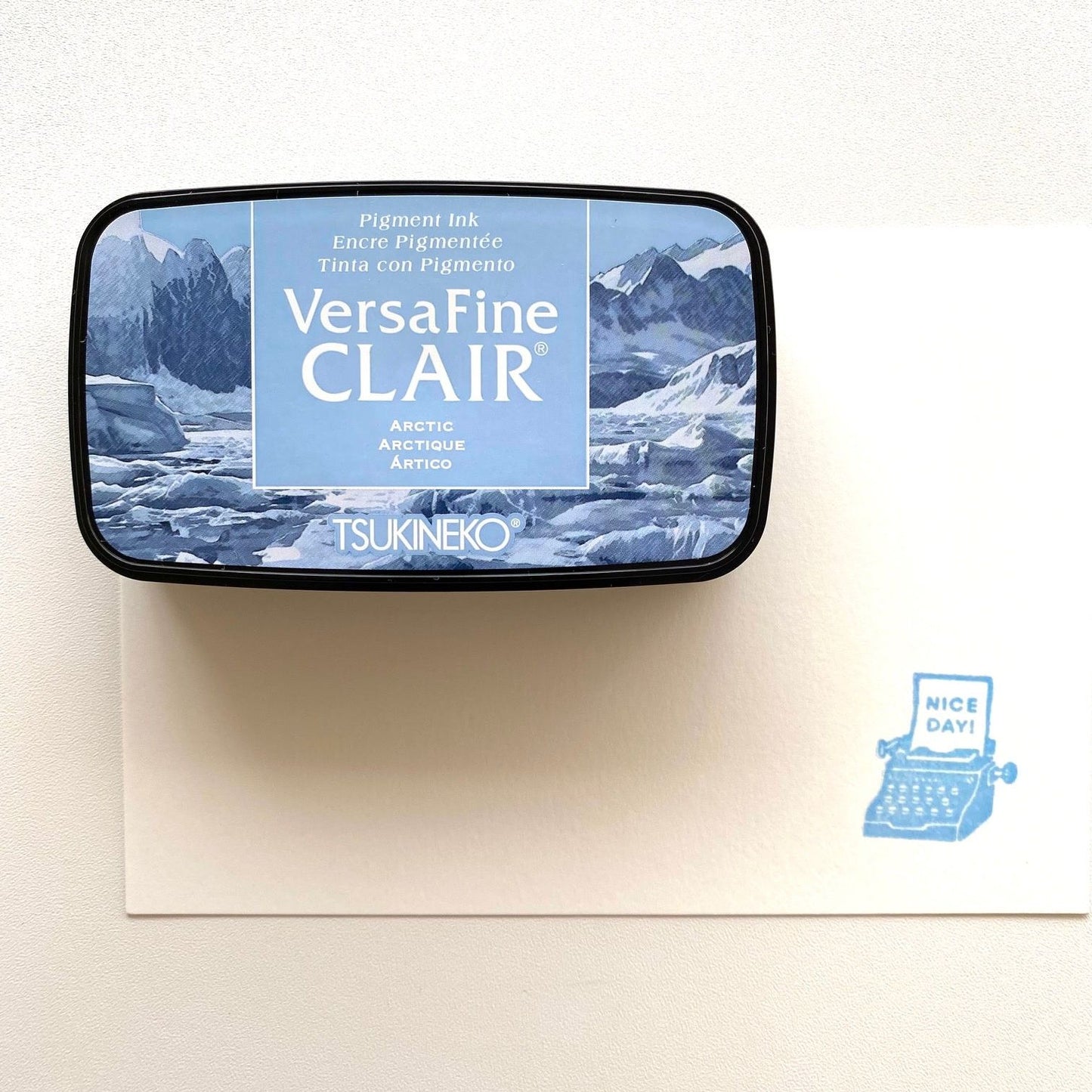 Tsukineko VersaFine Clair Stamp Ink Pad - Arctic
