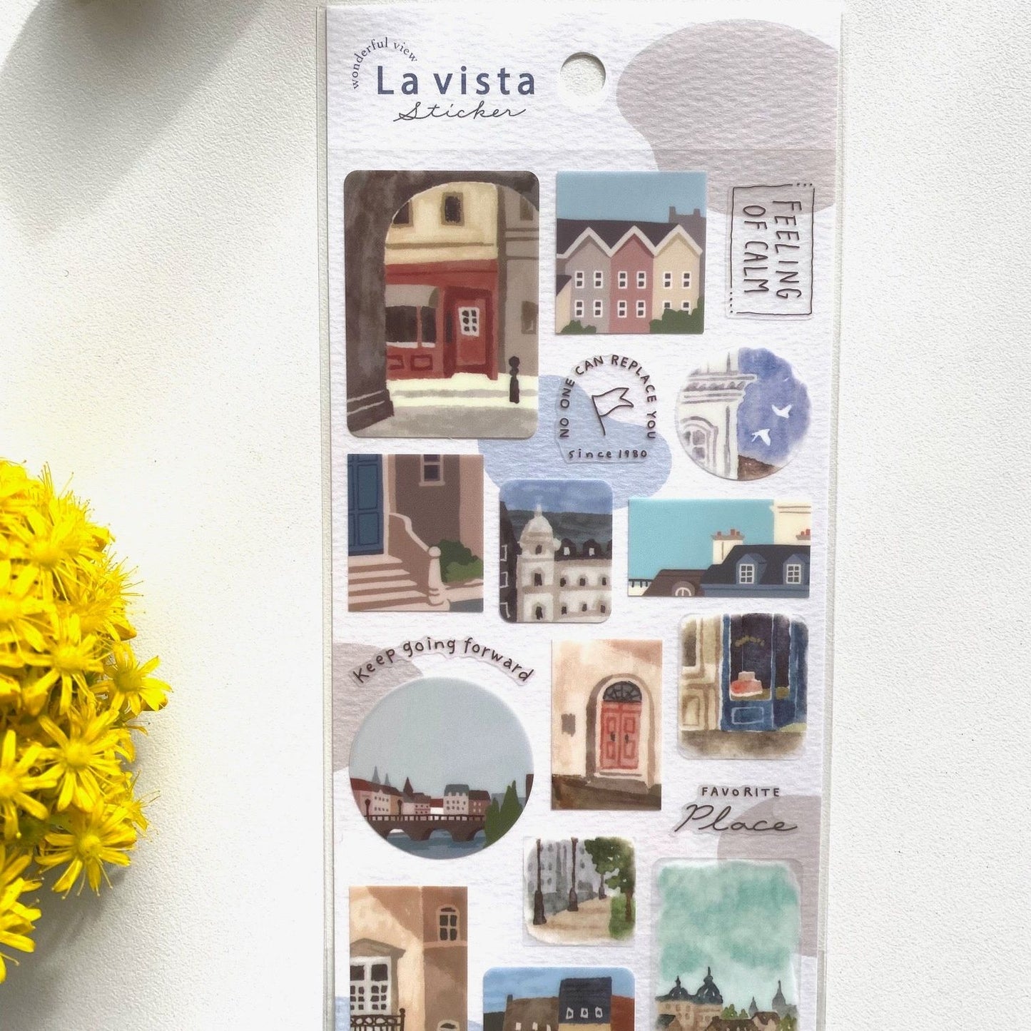 Mind Wave La Vista Sticker - City