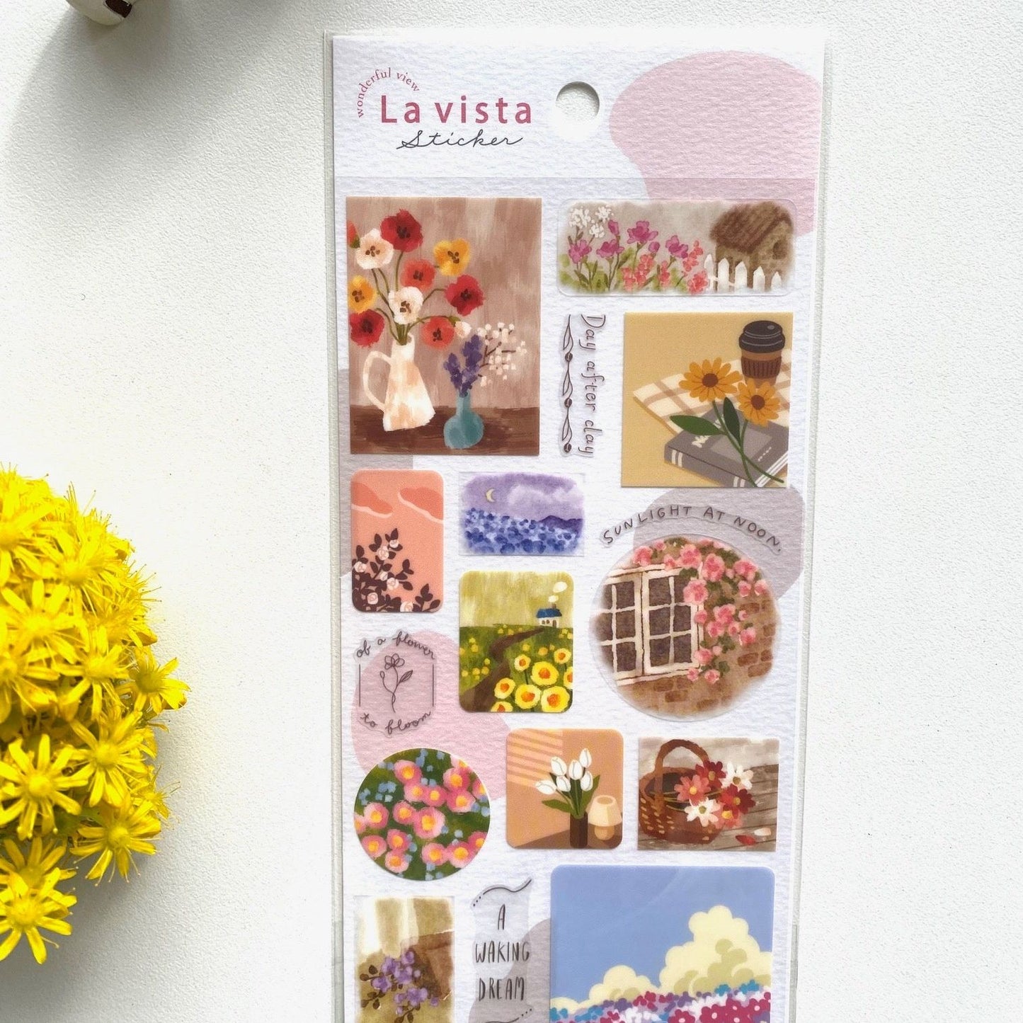 Mind Wave La Vista Sticker - Flower