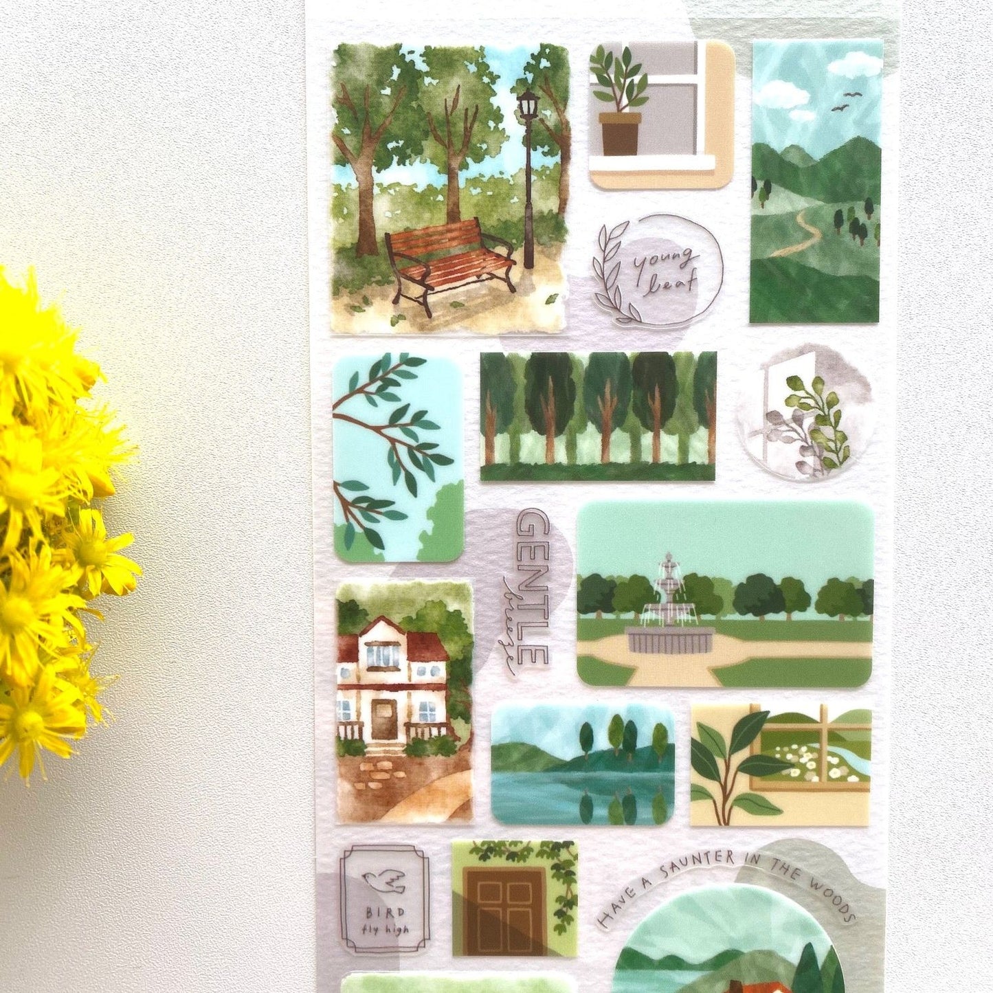 Mind Wave La Vista Sticker - Plant