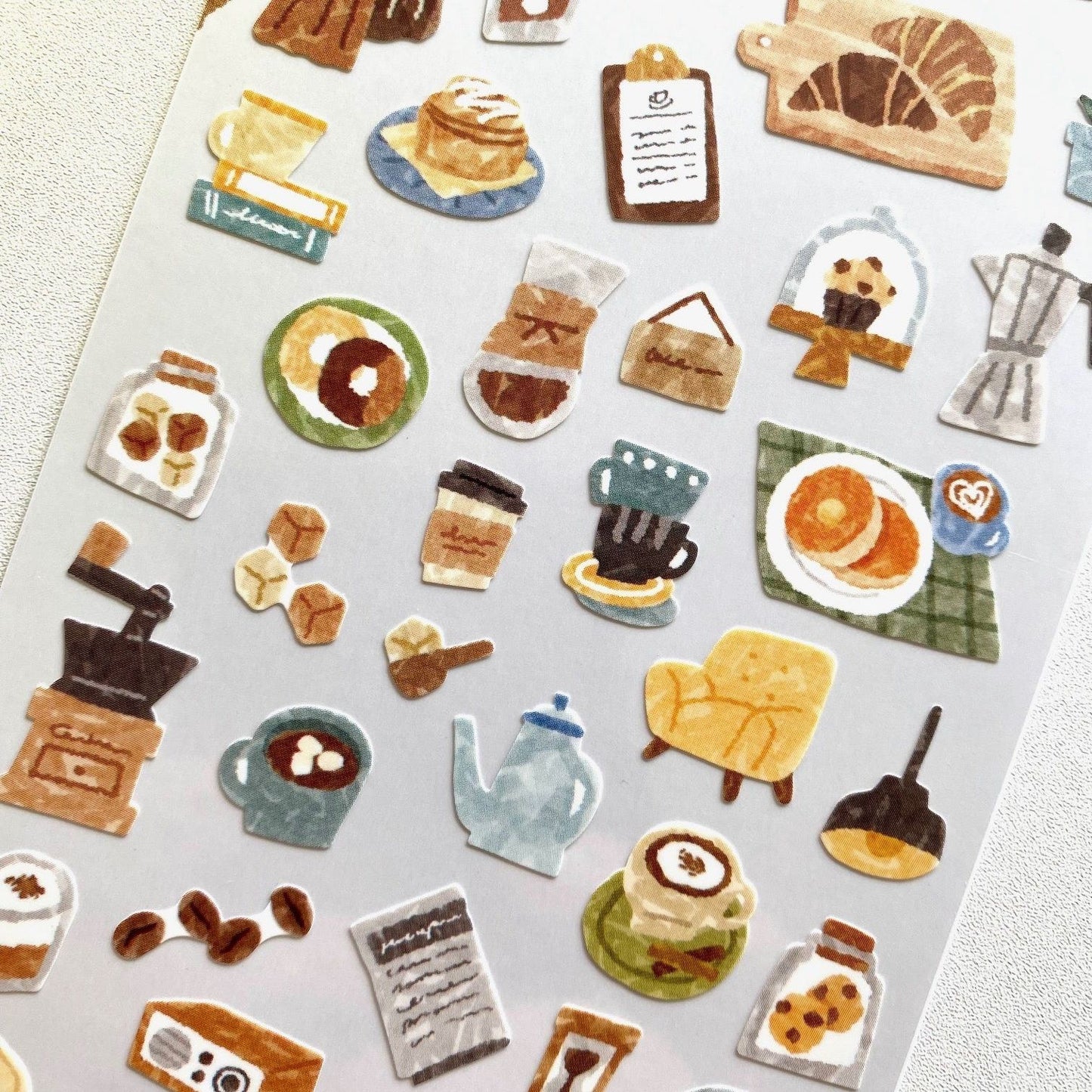 Mind Wave Mahoroba Sticker - Cafe
