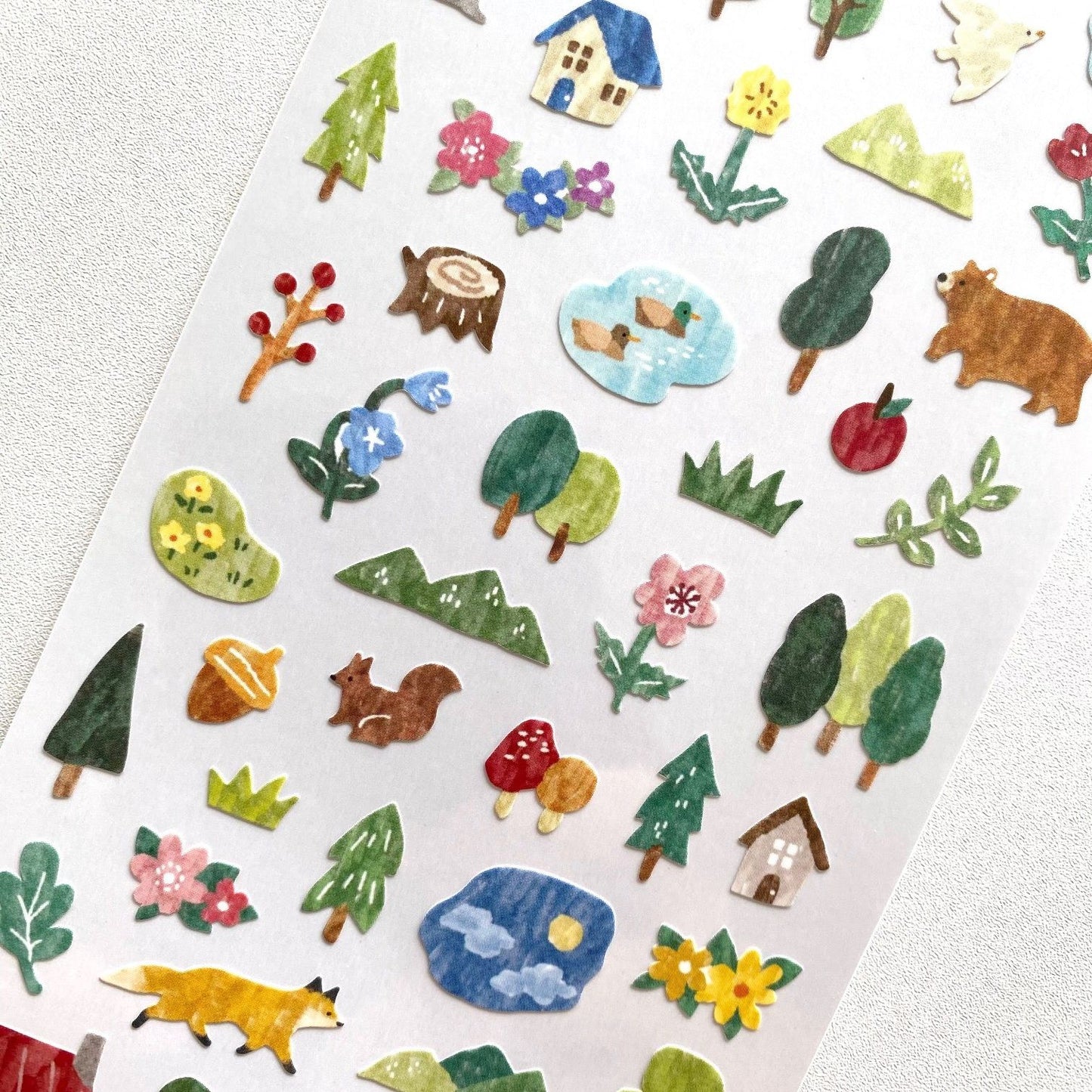 Mind Wave Mahoroba Sticker - Forest