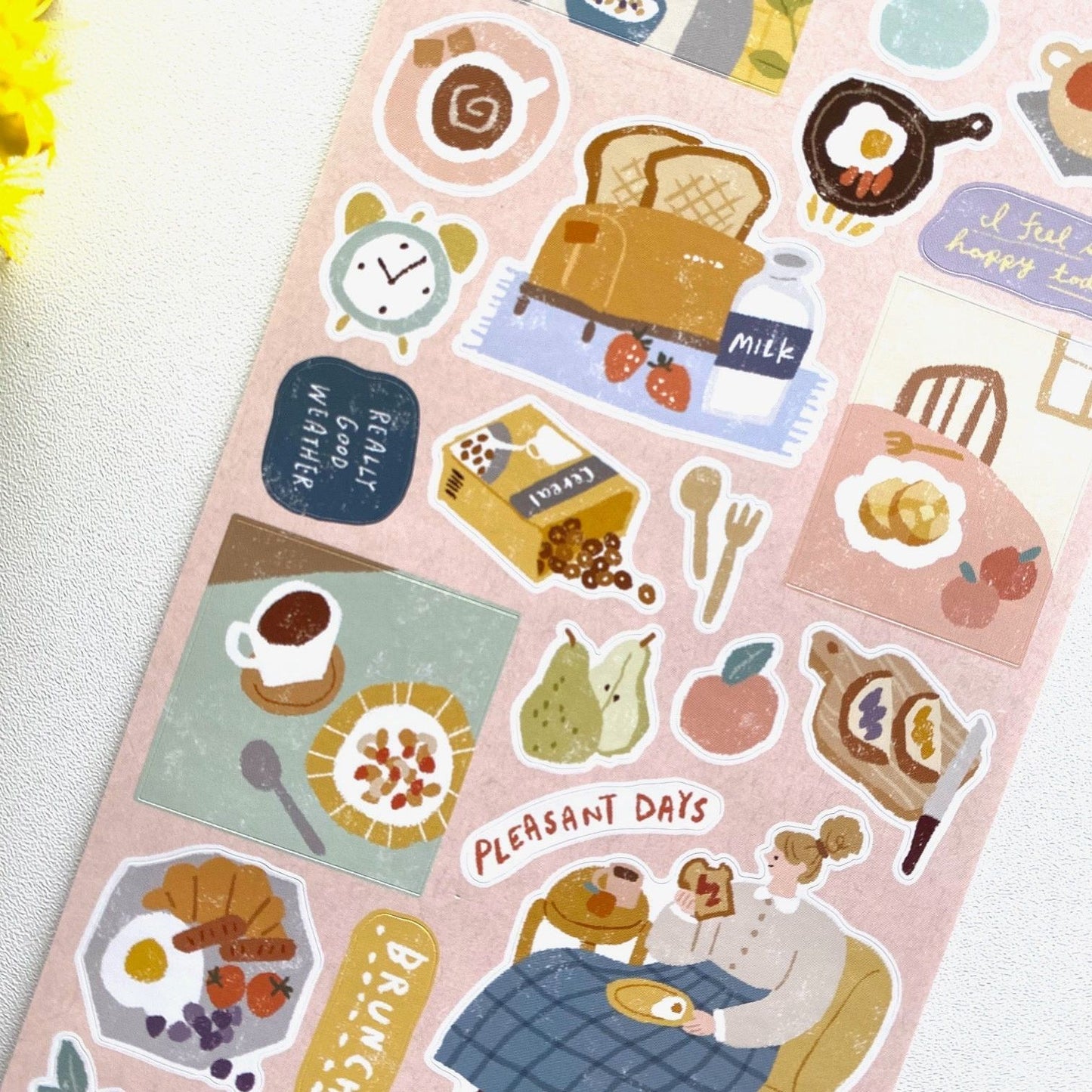 Mind Wave Just Chilling Sticker - Brunch is Ready