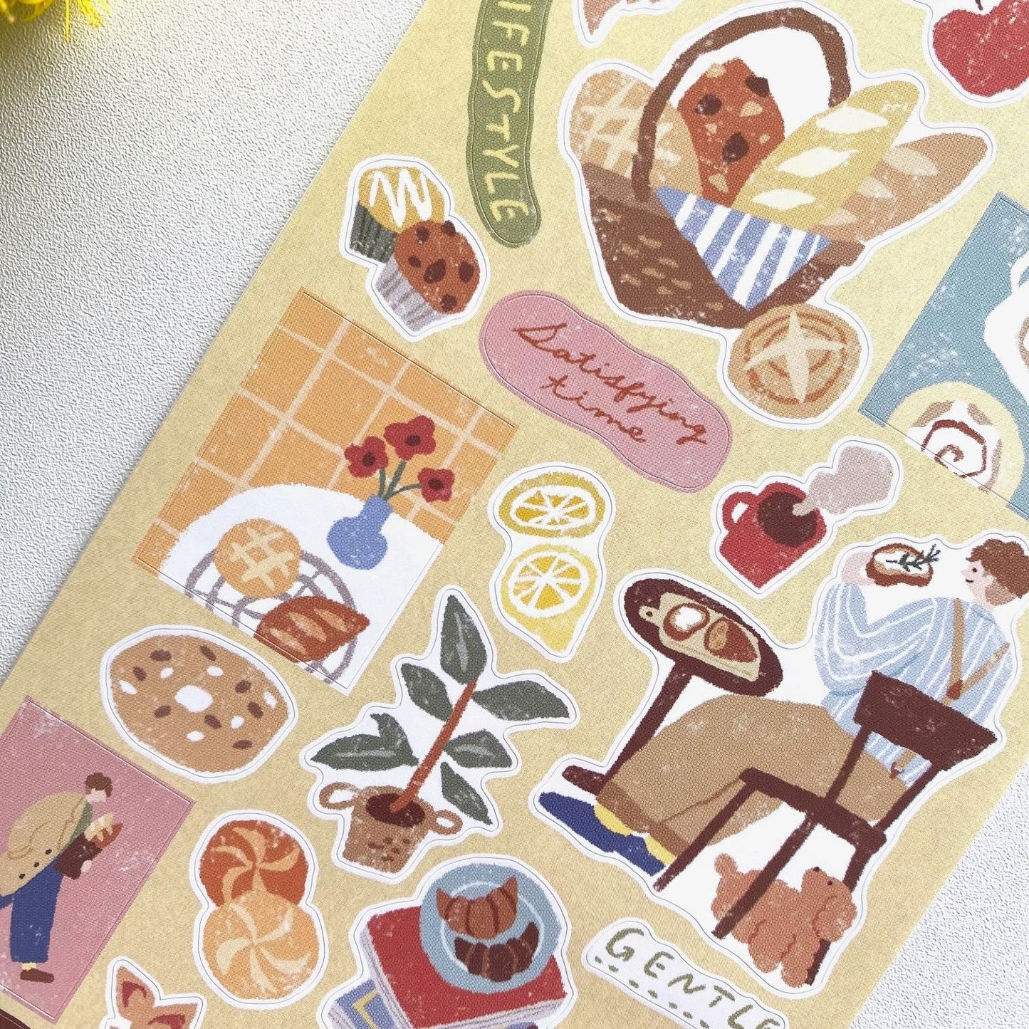 Mind Wave Just Chilling Sticker - Bread