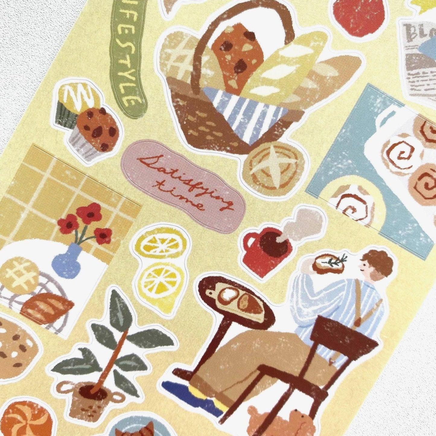 Mind Wave Just Chilling Sticker - Bread