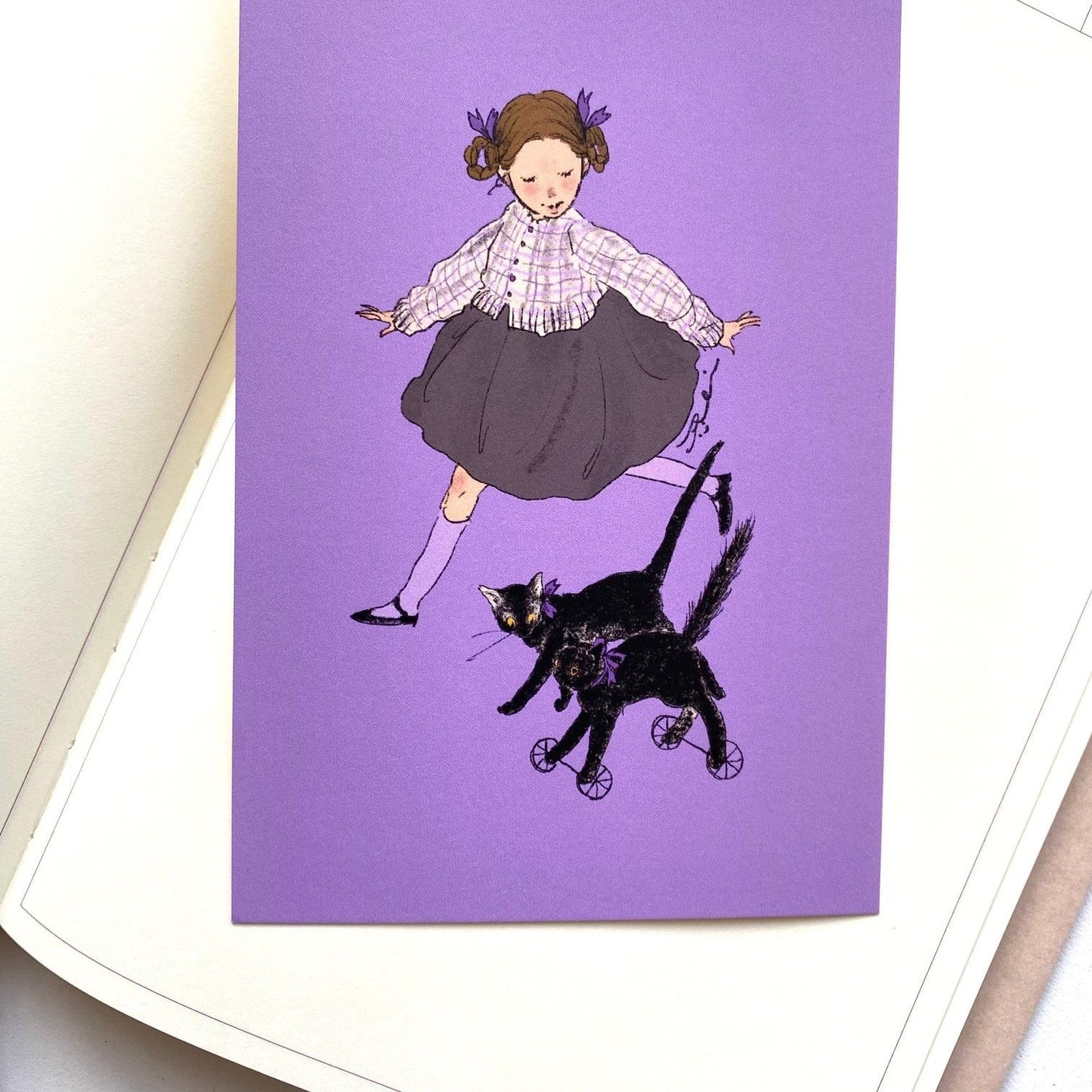 Rei Kurahashi Postcard - One Two Three