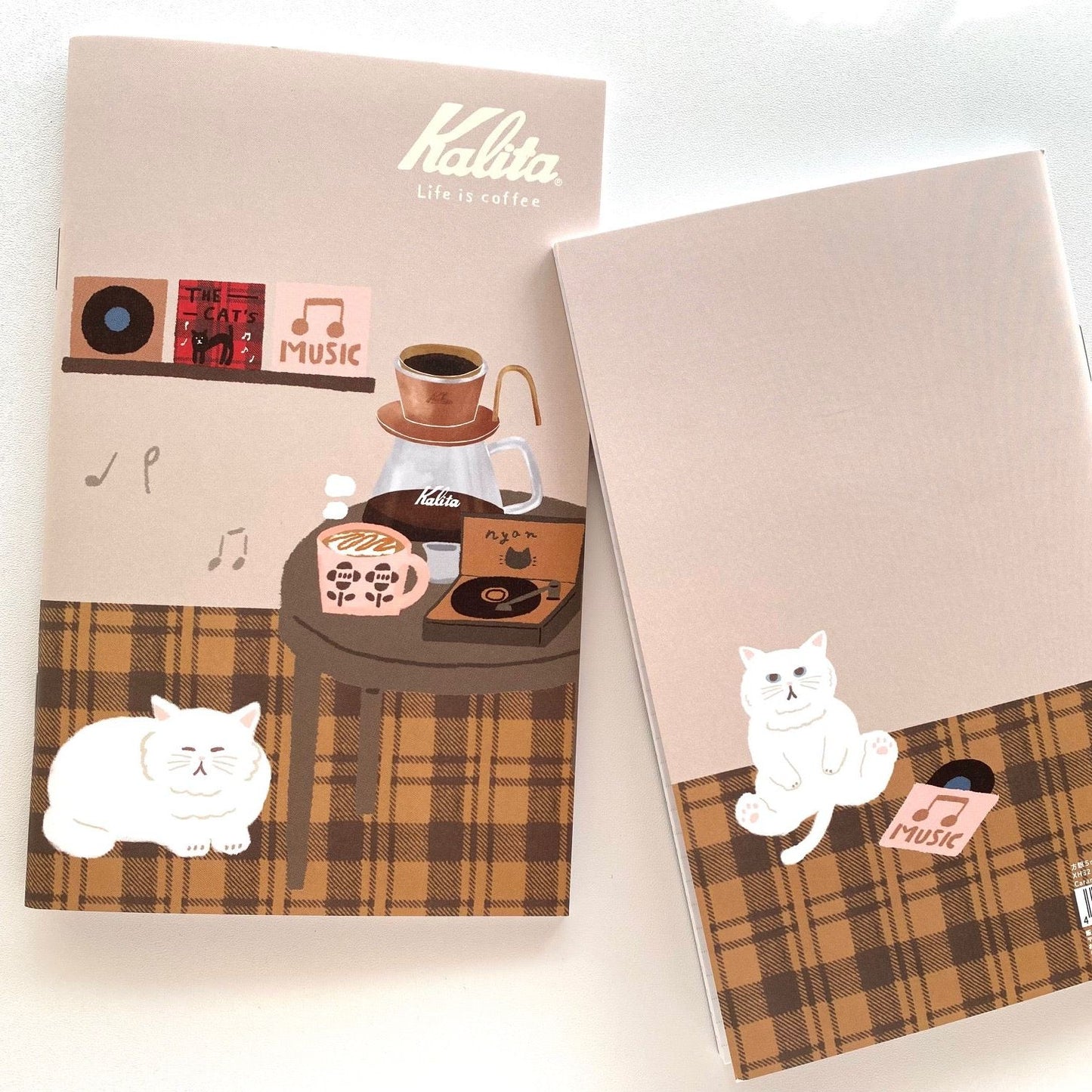 Kalita x Furukawa Paper Works Notebook - Caramel Coffee