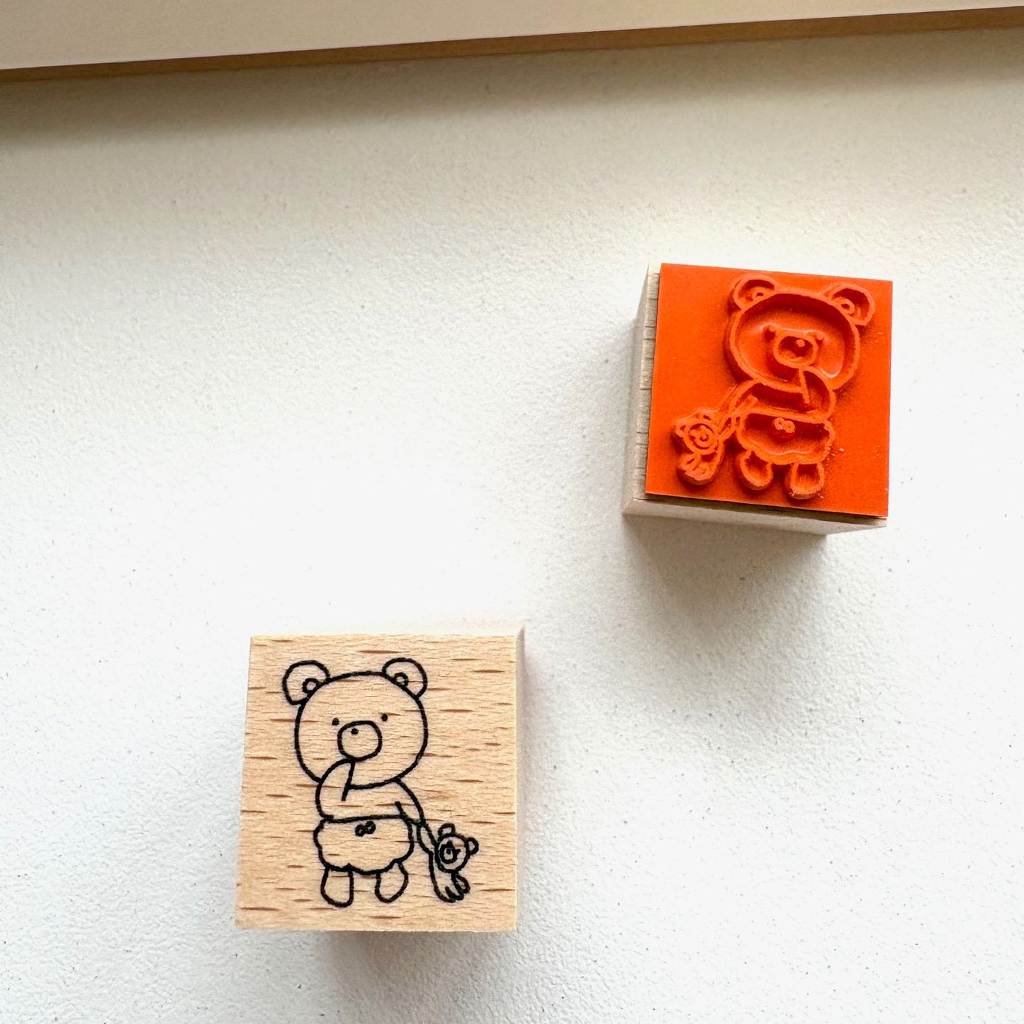 Forme. Rubber Stamp - Baby Kuma Nui