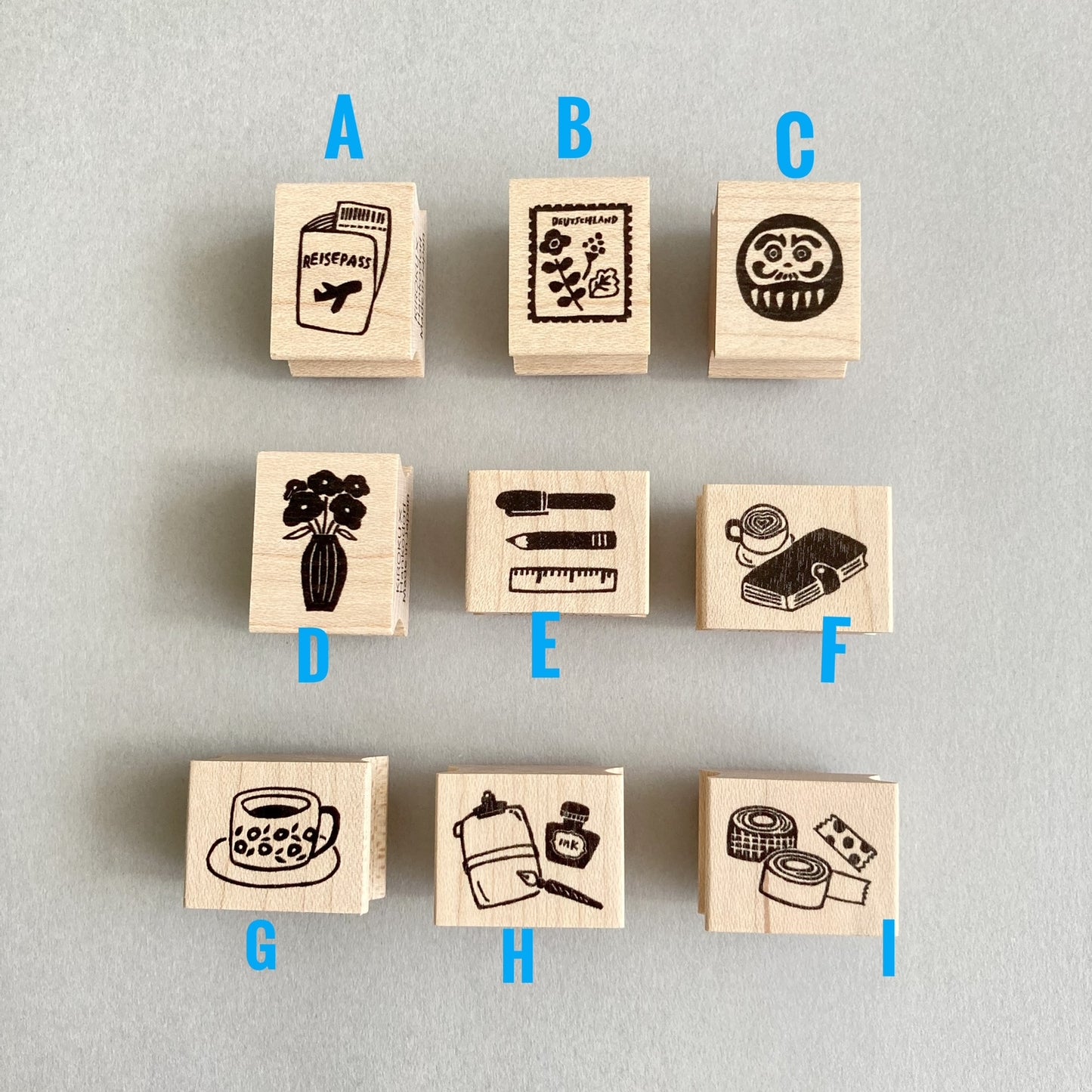 KIROKU x Hankodori Little Stamp Collection