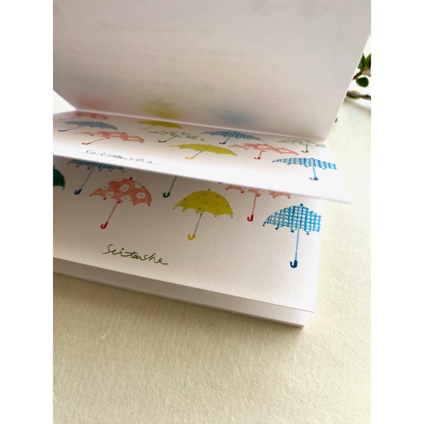 Seitousha Message Card – Parasol