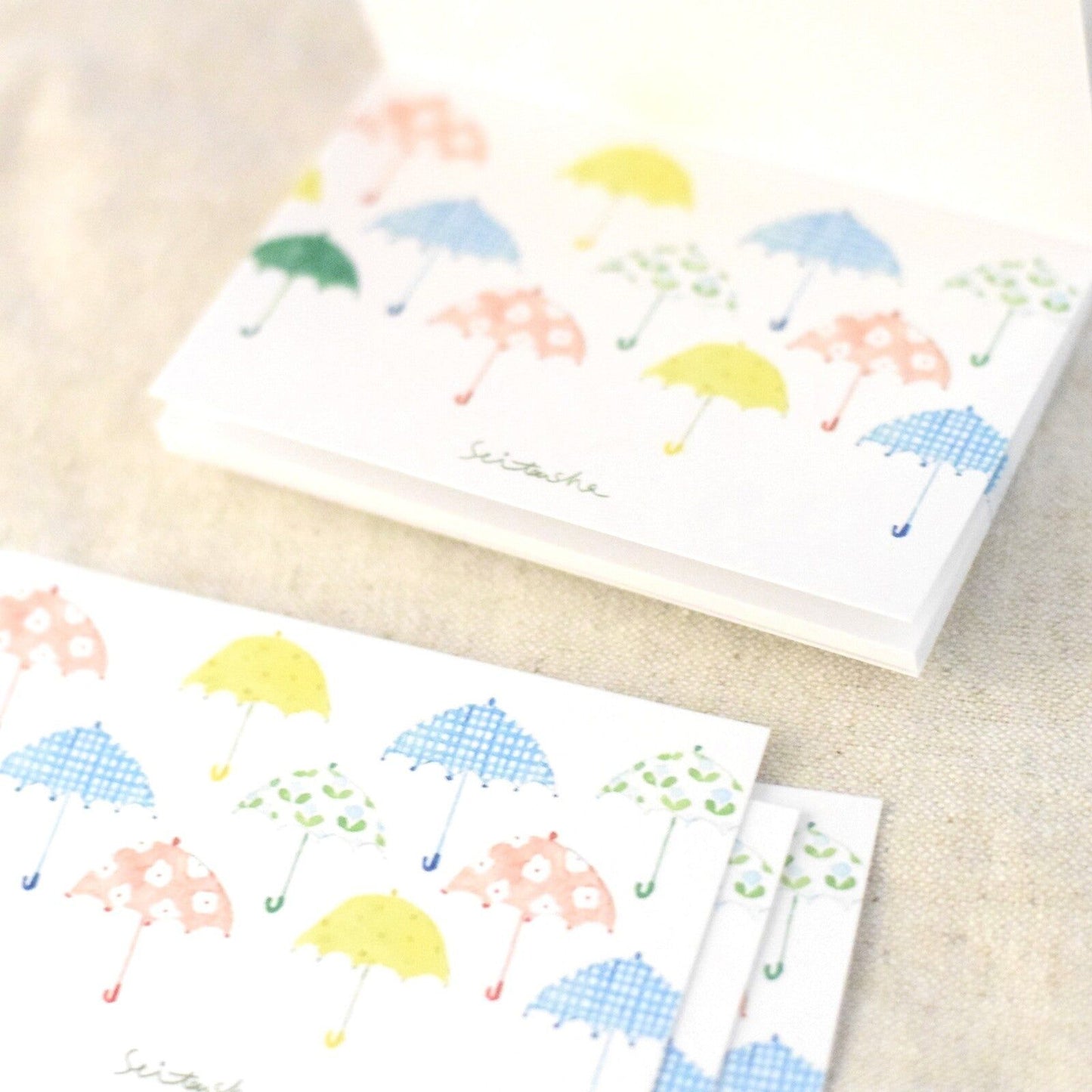 Seitousha Message Card – Parasol
