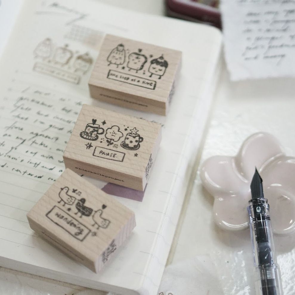 Black Milk Project Rubber Stamp - This Moment Series