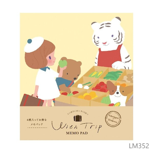 Ryoko Yomogida x Furukawa Paper Works With Trip Memo Pad - Market