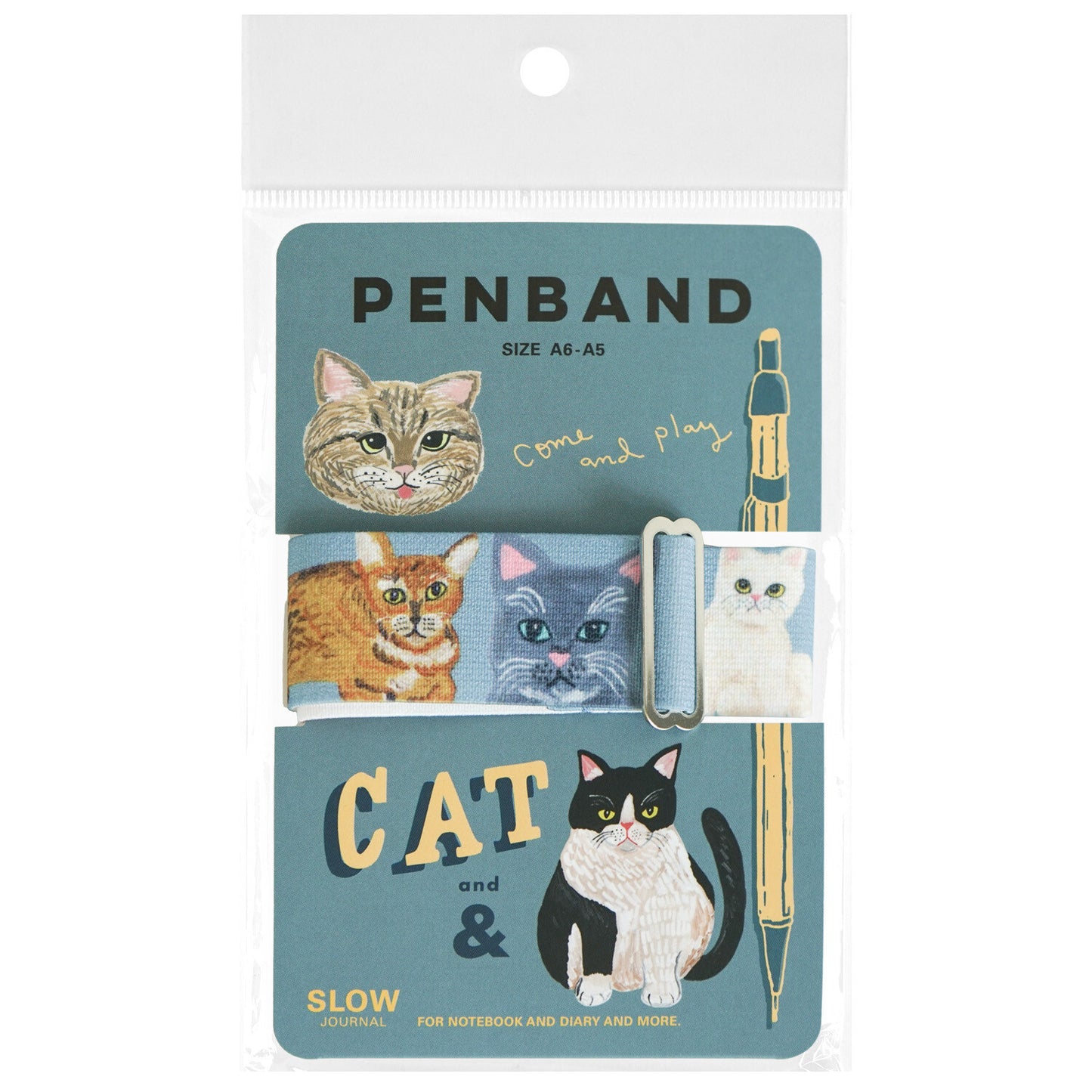 Greeting Life Cat Pen Band