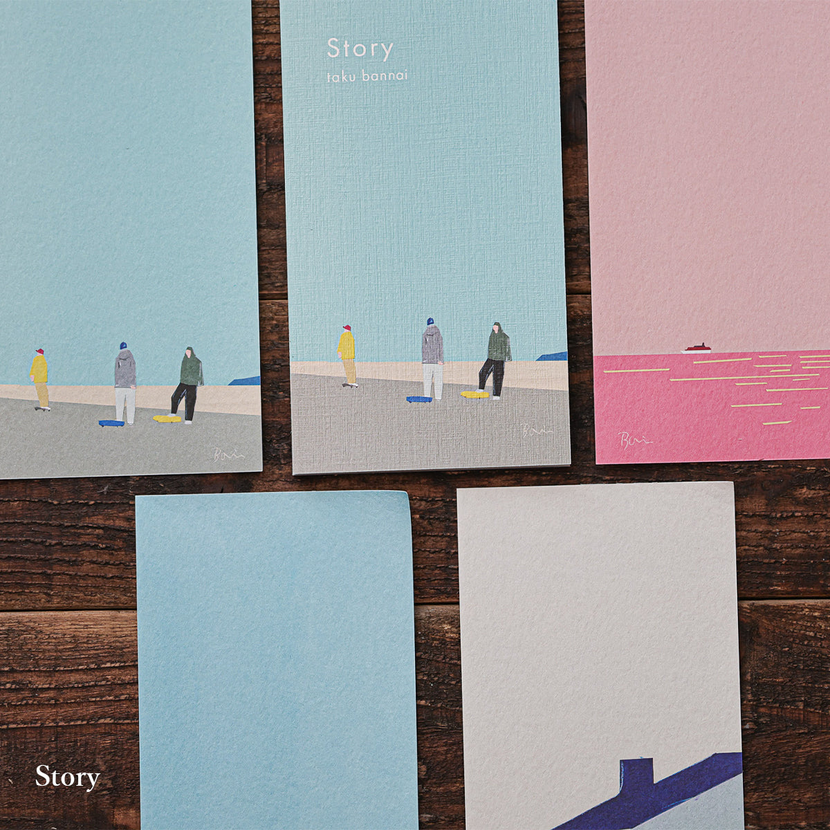 Cozyca Products x Taku Bannai Ippitsusen Memo Pad