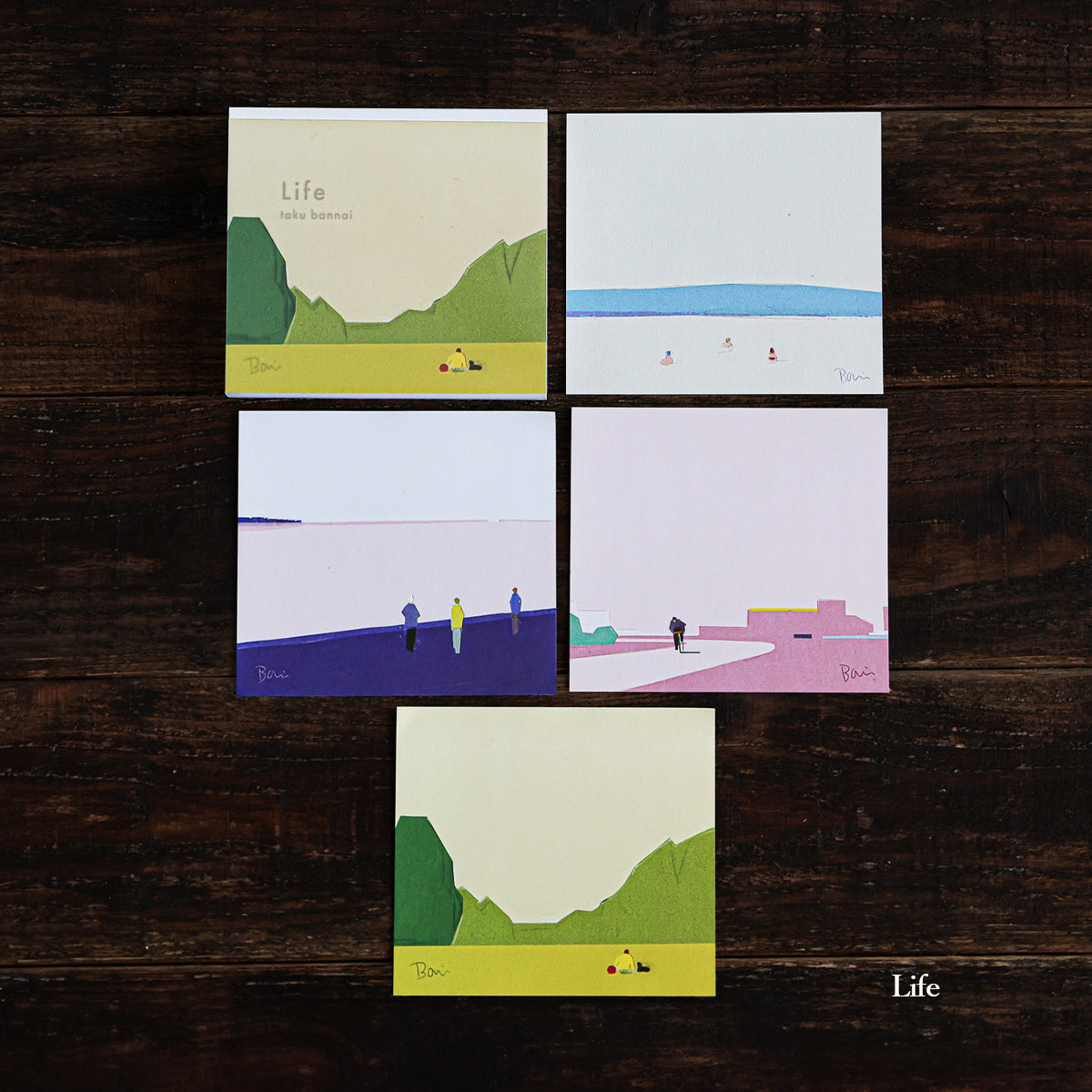 Cozyca Products x Taku Bannai Block Memo Pad