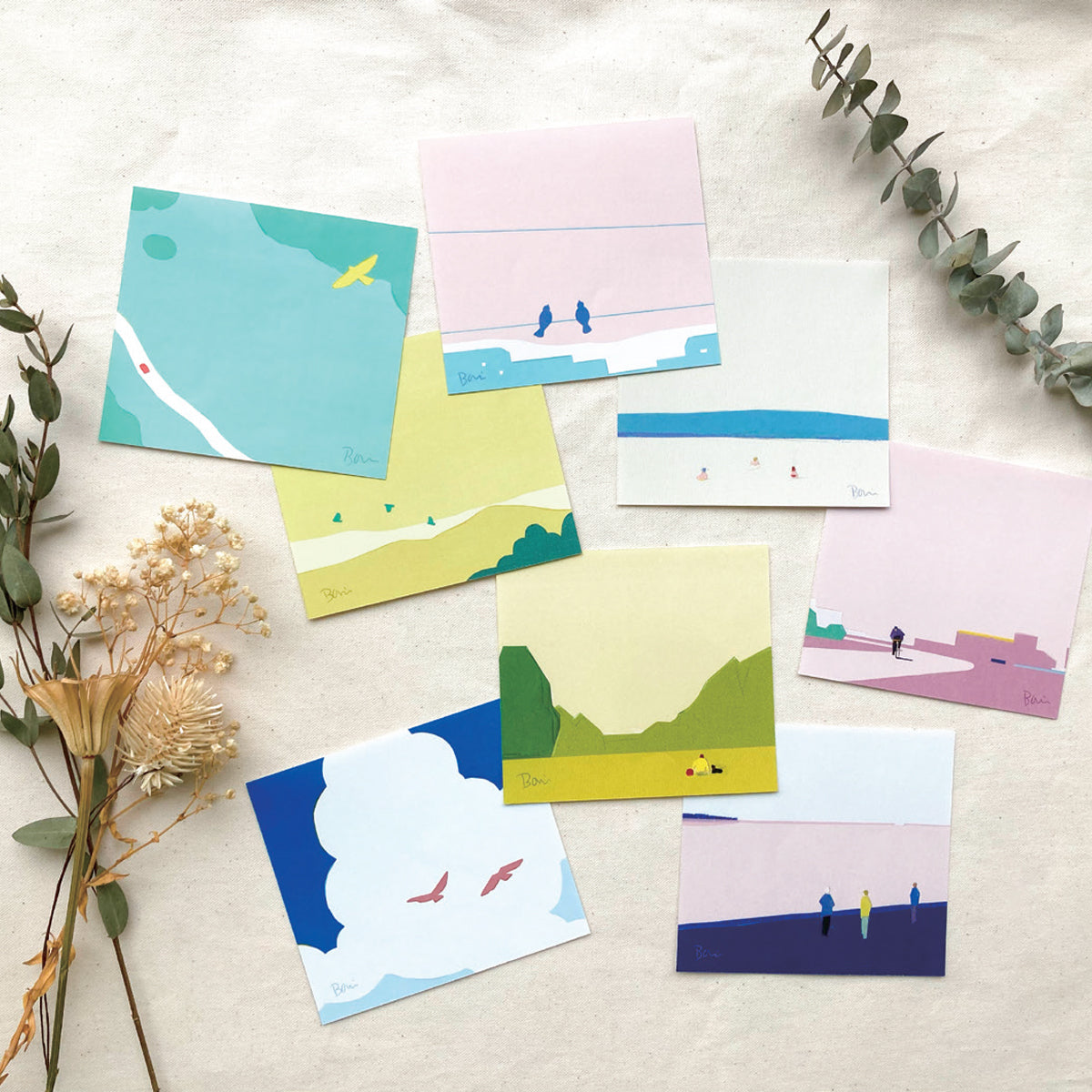 Cozyca Products x Taku Bannai Block Memo Pad
