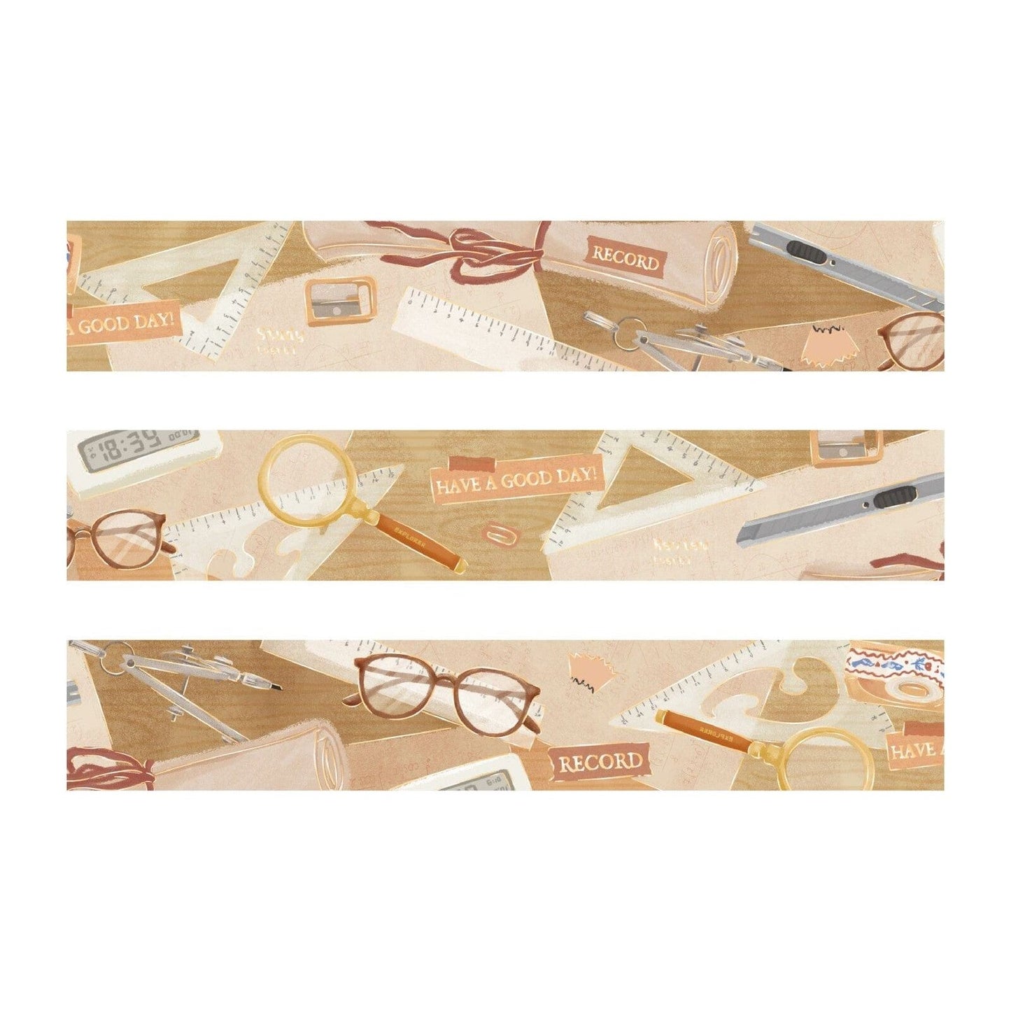 BGM What's On My Desk Collection Masking Tape - Architect