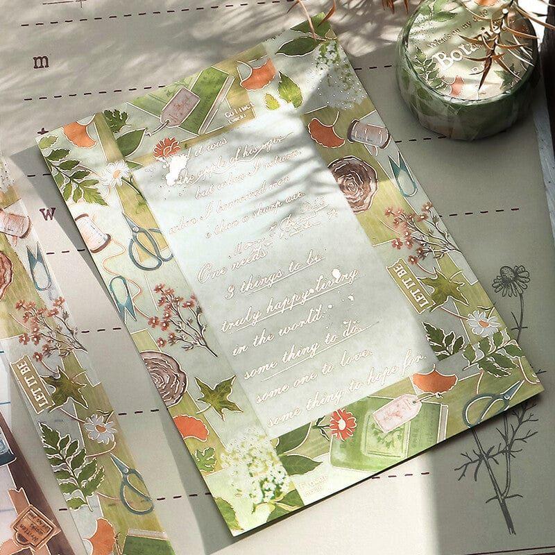 BGM What's On My Desk Collection Masking Tape - Botanist