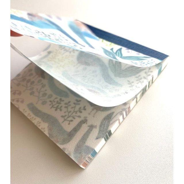 EL COMMUN Matoka Resfeber Memo Pad - Peacock