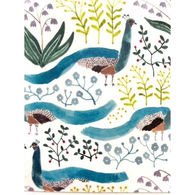 EL COMMUN Matoka Resfeber Memo Pad - Peacock