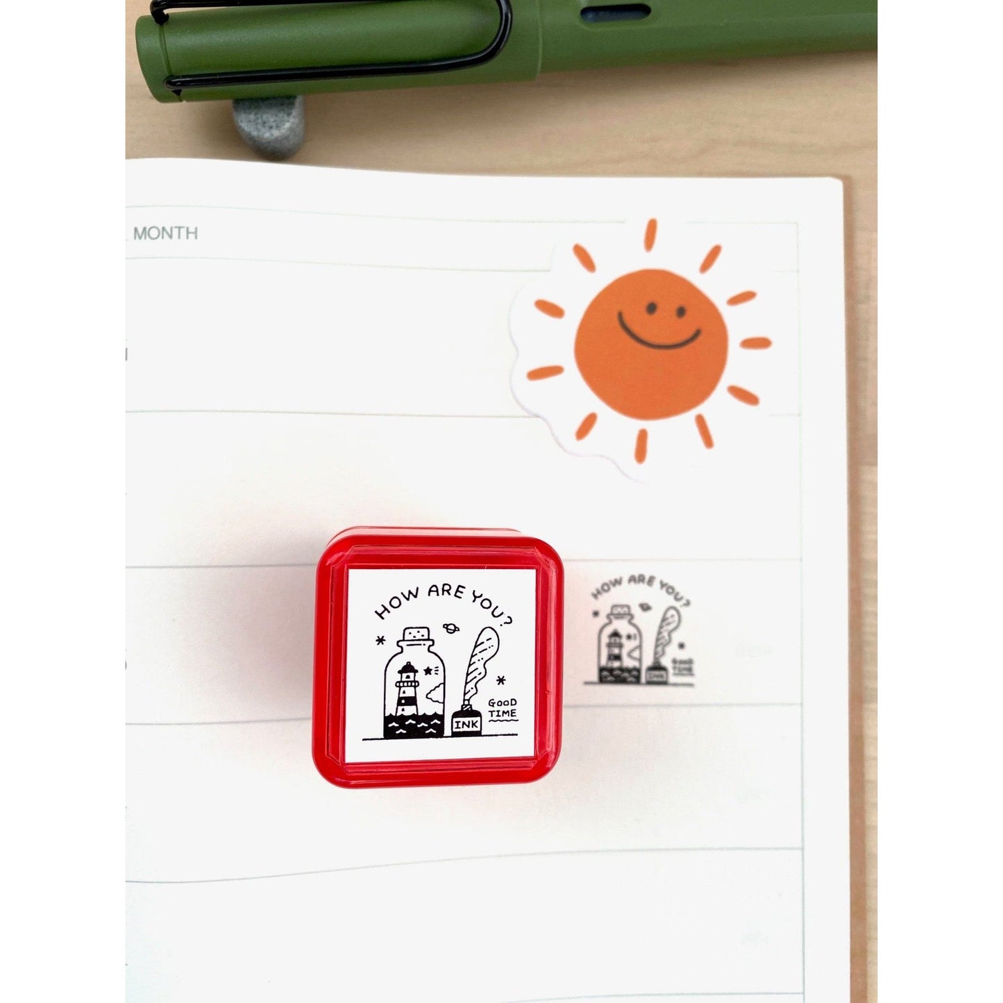 Eric Small Things Self Inking Stamp - Bottle