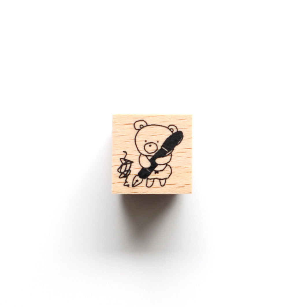 Forme. Rubber Stamp - Baby Kuma Rakugaki