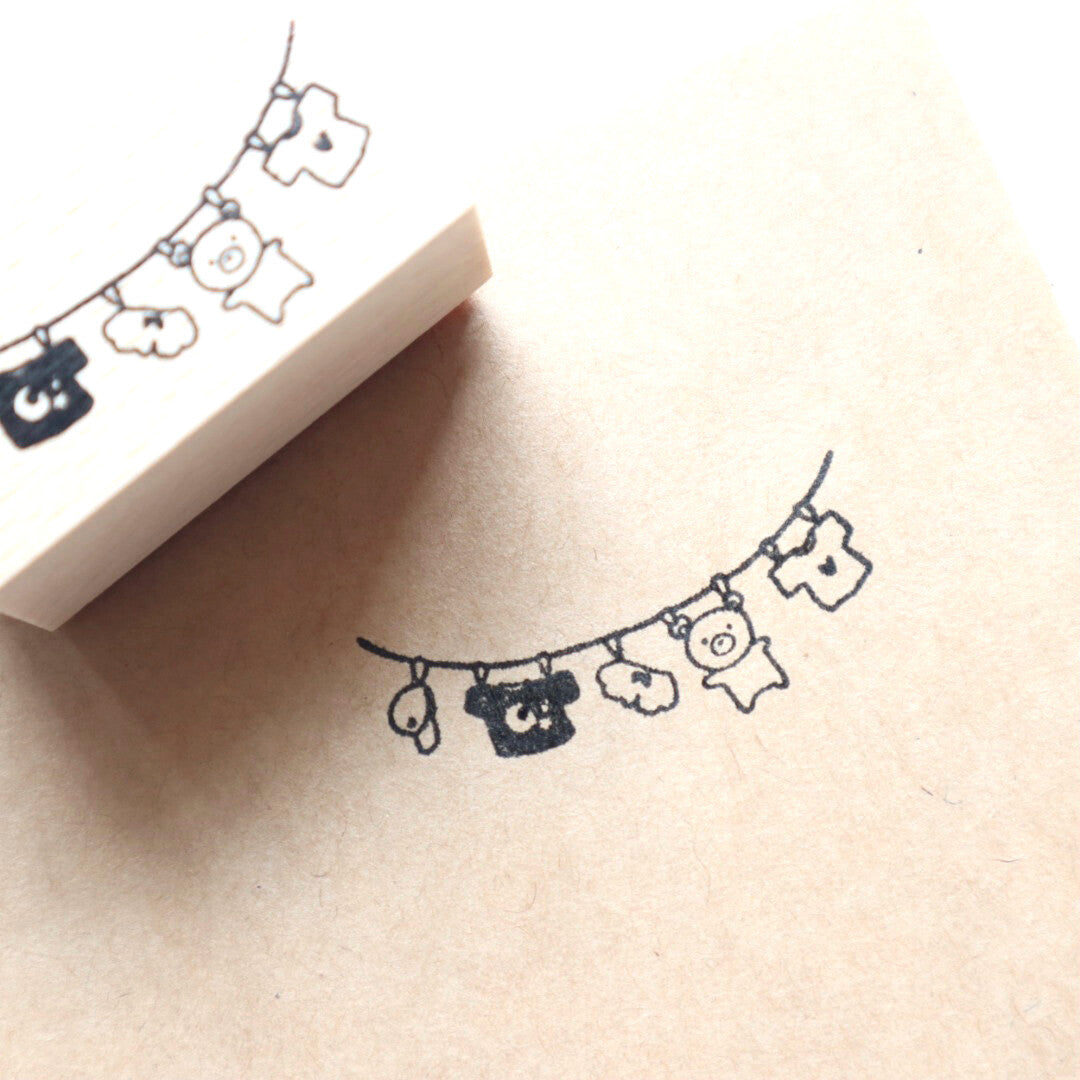 Forme. Rubber Stamp - Baby Kuma Sentaku