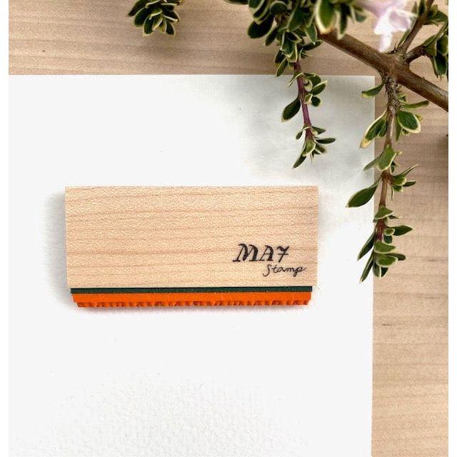 MA7stamp Rubber Stamp - Flower Line