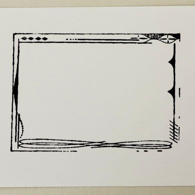 MA7stamp Rubber Stamp - Frame