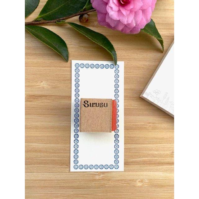 Sirusu Rubber Stamp – Dandelion and Arakusa