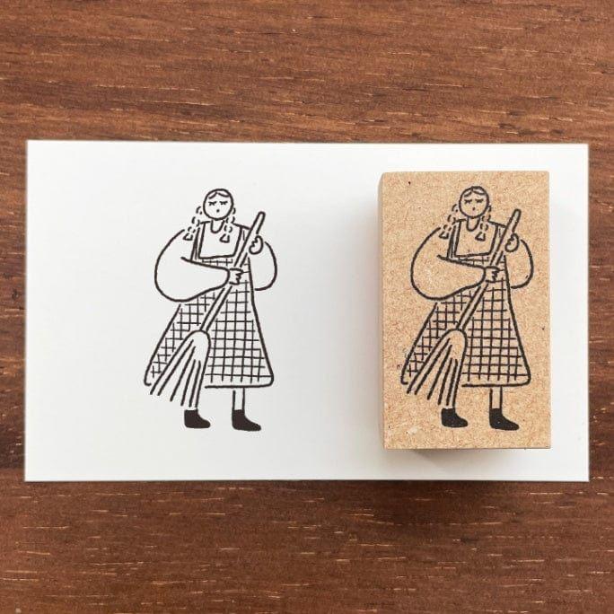 Stamp Marche Rubber Stamp - Cleaning